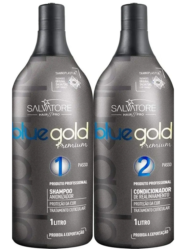 Lissage Salvator blue gold premium 2×1 L